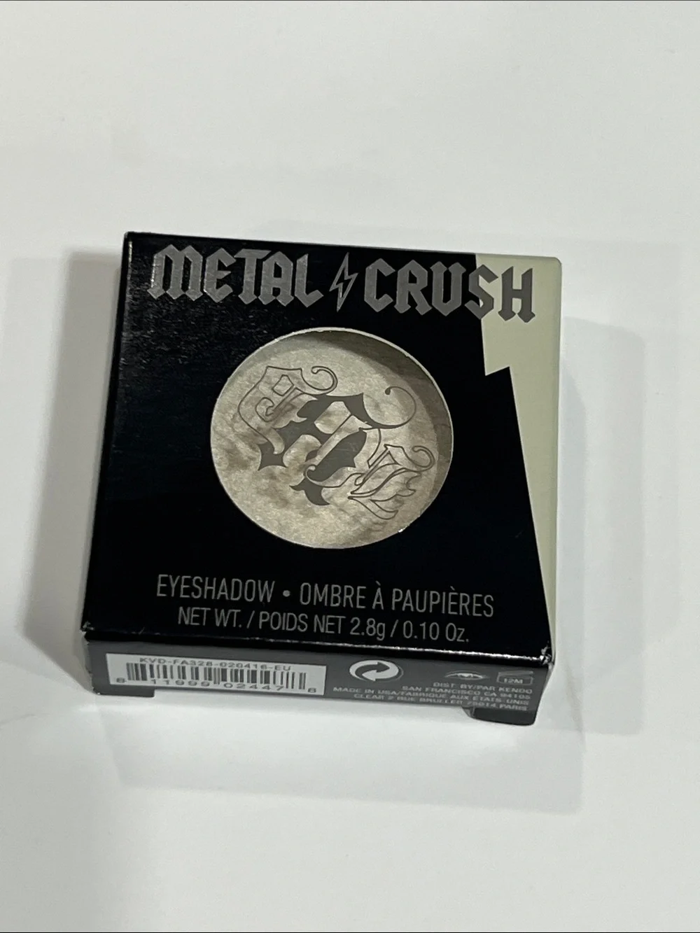 Rare KVD Beauty Metal Crush Eyeshadow Single in Thunderstruck